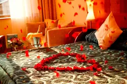 Фото романтики в спальне