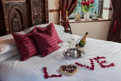 Photo of romance in the bedroom