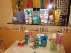 Bathroom With Cosmetics Photo