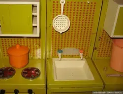 Photo of children's kitchen of the USSR