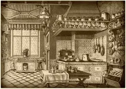 Кухні 19-га стагоддзя фота