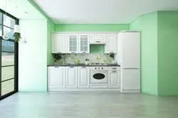 Bella white kitchen photo