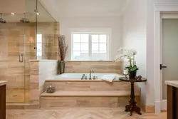 Bathtub with step photo