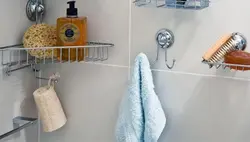 Washcloths in the bathroom photo