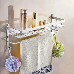 Washcloths in the bathroom photo