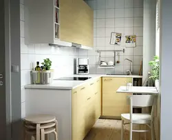 Кухня Маленькая Икеа Фото