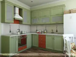 Кухня ницца оливковая фото
