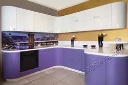 Угловые кухни эмаль фото