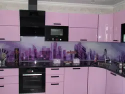 Photo enamel gloss kitchen