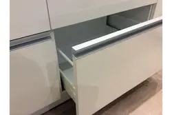 Integrated kitchen handles photo