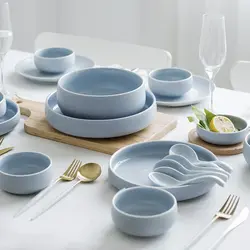 Beautiful dishes for the kitchen photo