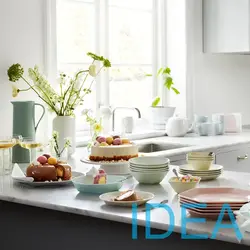 Красивая посуда для кухни фото