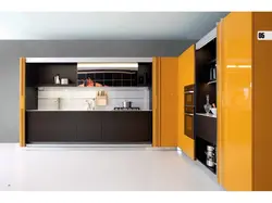 Шкаф купе на кухне фото