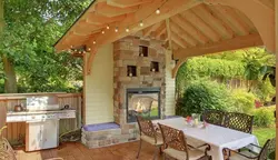 Summer Kitchen With Canopy Photo