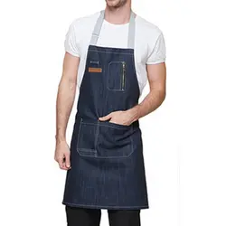 Men's apron for kitchen photo