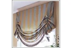 English curtains for the kitchen photo