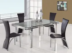 Стеклянные стулья для кухни фото