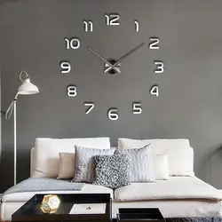 Yataq otağı fotoşəkili üçün divar saatı