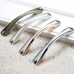 Chrome handles for kitchen photo