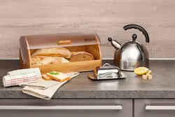 Modern bread bins for the kitchen photo