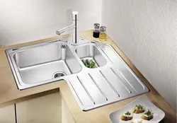 Left Sink In The Kitchen Photo