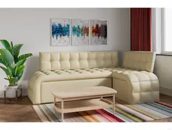 Sofa with sleeping place photo