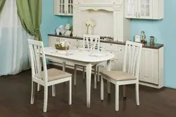 Table for a bright kitchen photo