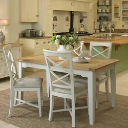 Table For A Bright Kitchen Photo