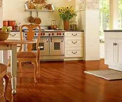 Moisture-resistant laminate in the kitchen photo