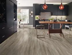 Moisture-resistant laminate in the kitchen photo