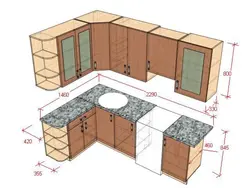 Угловая кухня своими руками фото