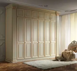 Шкафы в спальню классика фото