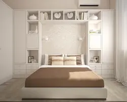 Модульныя шафы для спальні фота