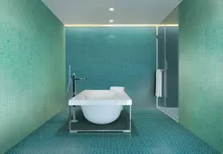 Emerald bathroom tiles photo