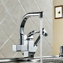 Two Faucets In The Kitchen Photo