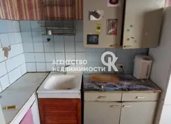 Photo of a kitchen in a Soviet Khrushchev building
