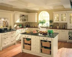 Provence Kitchens With Island Photo