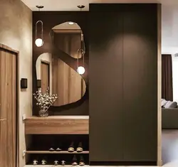 Small hallway with ottoman photo