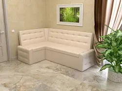 Corner sofa in the hallway photo