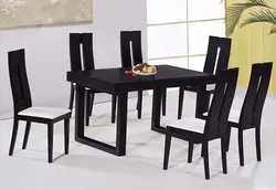 Black Tables For The Kitchen Photo