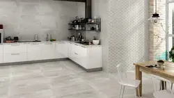 Light Tiles In The Kitchen Photo