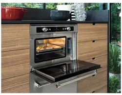 Встроенная печь для кухни фото