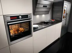 Built-in oven for the kitchen photo