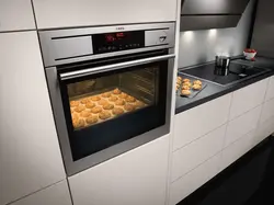 Built-in oven for the kitchen photo