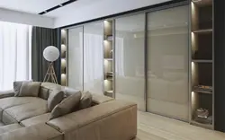 Light Wardrobe In The Living Room Photo