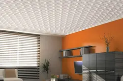 Photo of ceiling tiles for kitchen