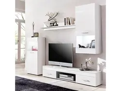 Photo of white slides in the living room