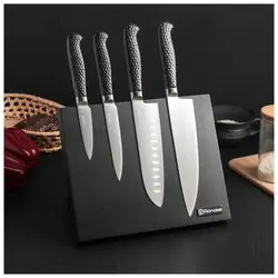 Photo Set Of Kitchen Knives