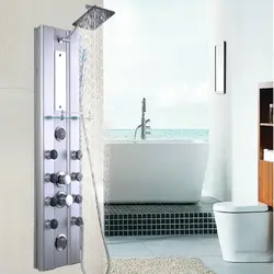 Душевая панель в ванной фото