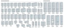 Модульные шкафы для кухни фото